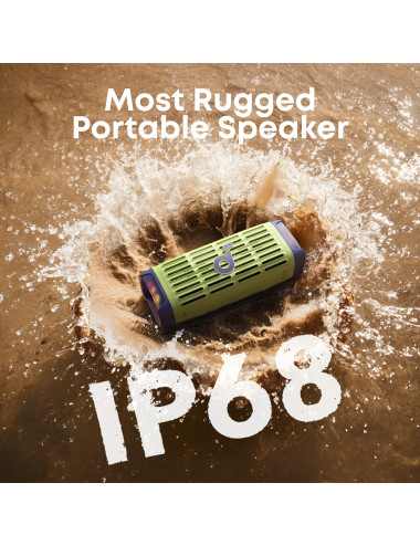 Anker Soundcore Speaker | Boom 3i | 50 W | Waterproof | Bluetooth | Green | Portable | Wireless connection