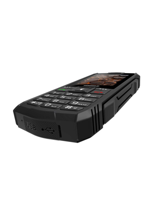 HAMMER ROCK LTE (Black) Dual SIM 2.4" IPS 240x320/128MB/48MB RAM/microSD/LTE | Hammer