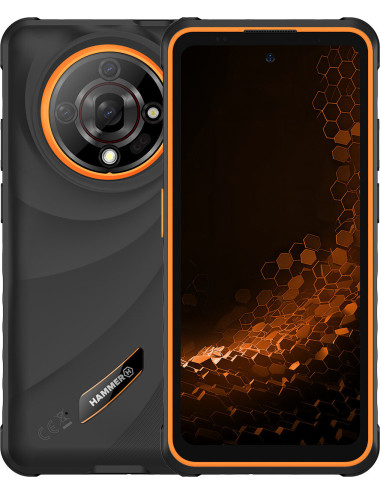 HAMMER Hammer Iron 6 (Black) DS 6.56" IPS TFT 720x1612/2GHz/128GB/6GB RAM/Android 14/microSDXC/WiFi,BT,4G | Hammer