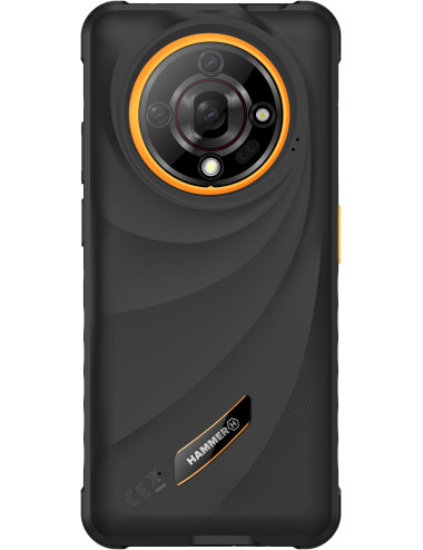 HAMMER Hammer Iron 6 (Black) DS 6.56" IPS TFT 720x1612/2GHz/128GB/6GB RAM/Android 14/microSDXC/WiFi,BT,4G | Hammer