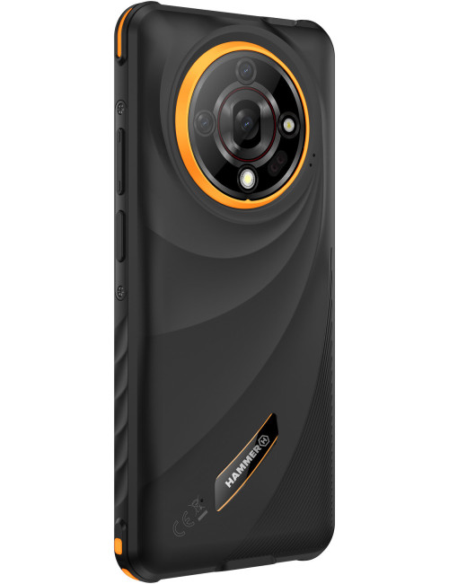 HAMMER Hammer Iron 6 (Black) DS 6.56" IPS TFT 720x1612/2GHz/128GB/6GB RAM/Android 14/microSDXC/WiFi,BT,4G | Hammer