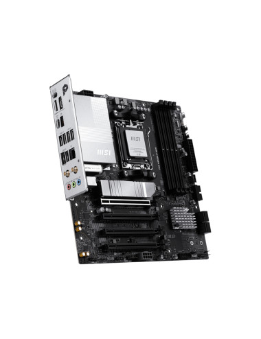 MSI PRO B850M-P WIFI | Processor family AMD B850 | Processor socket AM5 | DDR5 | Supported hard disk drive interfaces SATA, M.2 