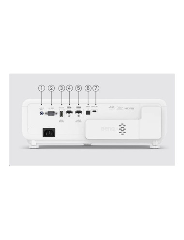 Benq X500i | 4K UHD (3840 x 2160) | 2200 ANSI lumens | White/Black | Wi-Fi