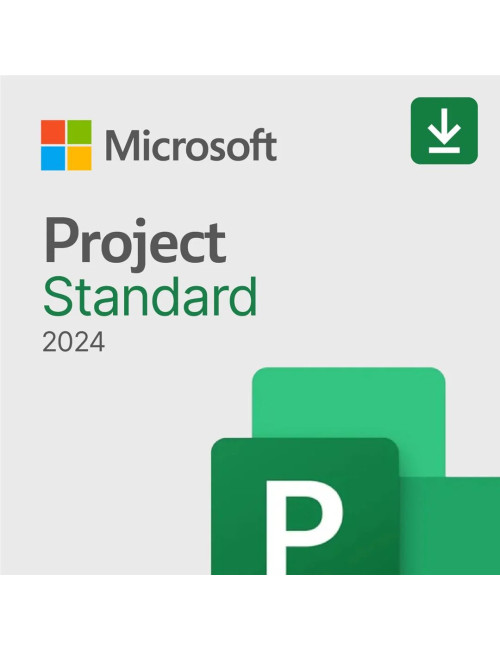 Microsoft Project Standard 2024 Online Product Key License 1 License Downloadable | EP2-07057 | All Languages | ESD