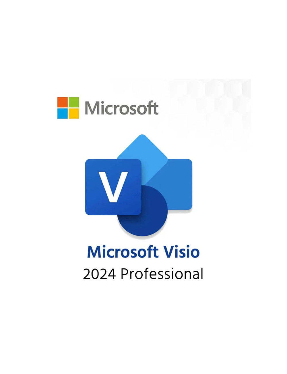 Microsoft Visio Professional 2024 Online Product Key License 1 License Downloadable NR | EP2-07111 | All Languages | ESD