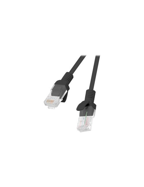 Lanberg Patchcord CAT.5E UTP | PCU5-10CC-0050-BK | 0.5 m
