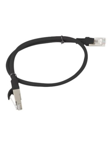 Lanberg Patchcord CAT.5E UTP | PCU5-10CC-0050-BK | 0.5 m