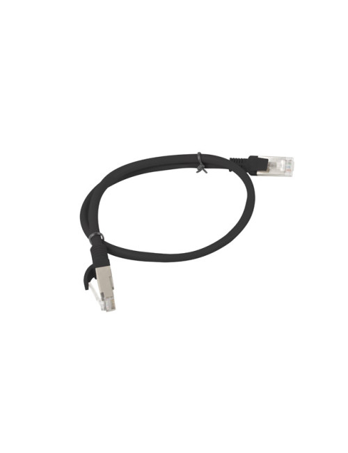Lanberg Patchcord CAT.5E UTP | PCU5-10CC-0050-BK | 0.5 m