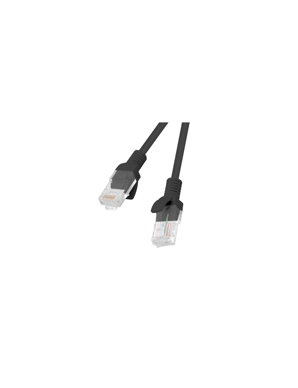 Lanberg Patchcord CAT.5E UTP | PCU5-10CC-0100-BK | 1 m