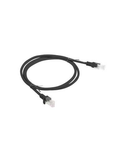 Lanberg Patchcord CAT.5E UTP | PCU5-10CC-0100-BK | 1 m