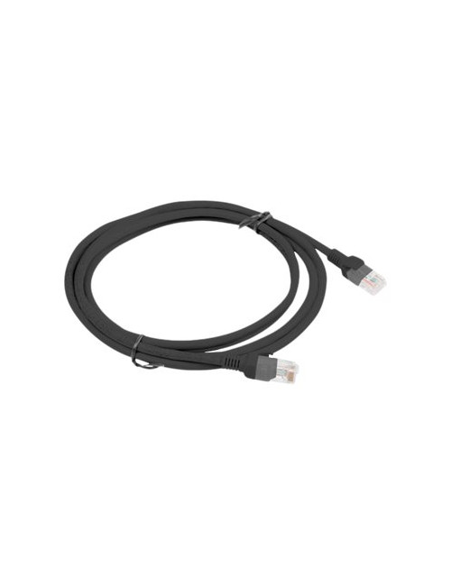 Lanberg Patchcord CAT.5E UTP | PCU5-10CC-0200-BK | 2 m