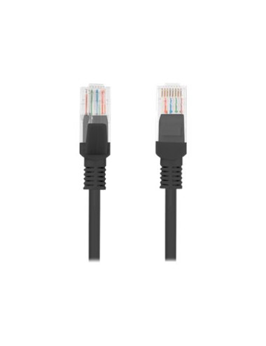 Lanberg Patchcord CAT.5E UTP | PCU5-10CC-1000-BK | 10 m