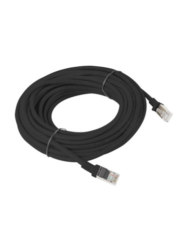 Lanberg Patchcord CAT.5E UTP | PCU5-10CC-1000-BK | 10 m