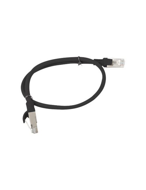 Lanberg Patchcord CAT.6 UTP | PCU6-10CC-0050-BK | 0.5 m