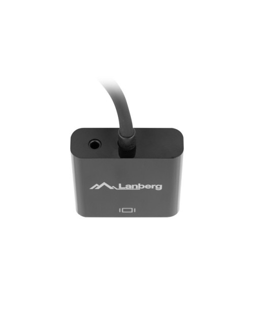 Lanberg HDMI, Mini Jack 3.5 mm, VGA Adapter | AD-0017-BK | 20 m