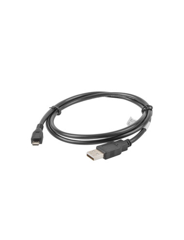 Lanberg Micro USB to USB Type-A 2.0 Cable, 1 m | CA-USBM-10CC-0010-BK | Micro USB to USB Type-A