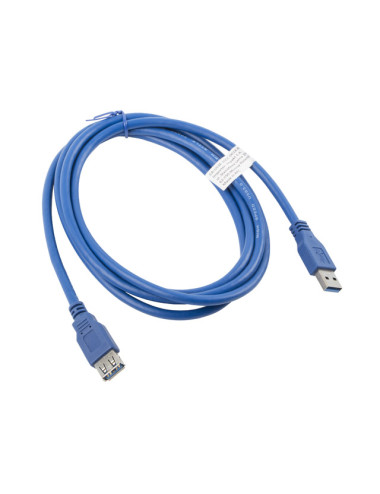Lanberg Lanberg USB-A 3.0 Cable, 1.8 m | CA-US3E-10CC-0018-B | USB Type-A to USB Type-A