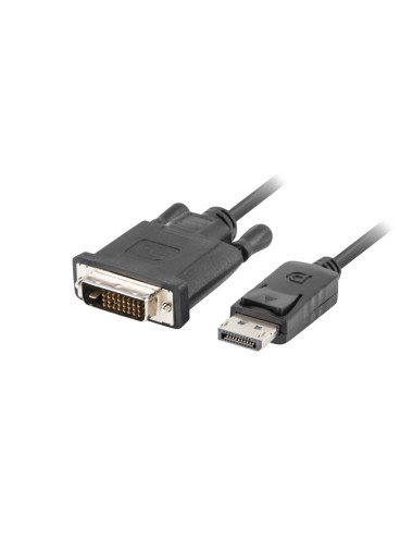 Lanberg Cable | CA-DPDV-10CU-0018-BK | DisplayPort to DVI-D | 1.8 m