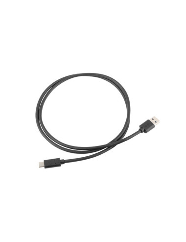 Lanberg USB Type-C to USB Type-A 3.1 Cable, 1.8 m | CA-USBO-31CU-0018-BK | USB Type-C to USB Type-A