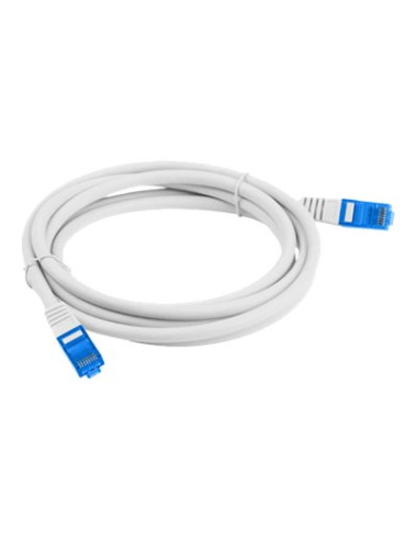 Lanberg Patchcord Cat.6A S/FTP LSZH CCA Fluke Passed | PCF6A-10CC-0050-S | 0.5 m