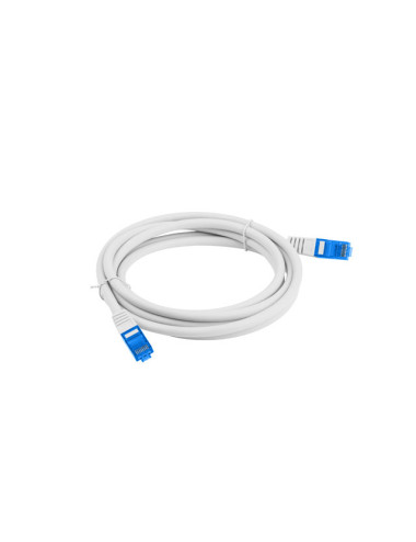 Lanberg Patchcord Cat.6A S/FTP LSZH CCA Fluke Passed | PCF6A-10CC-0050-S | 0.5 m