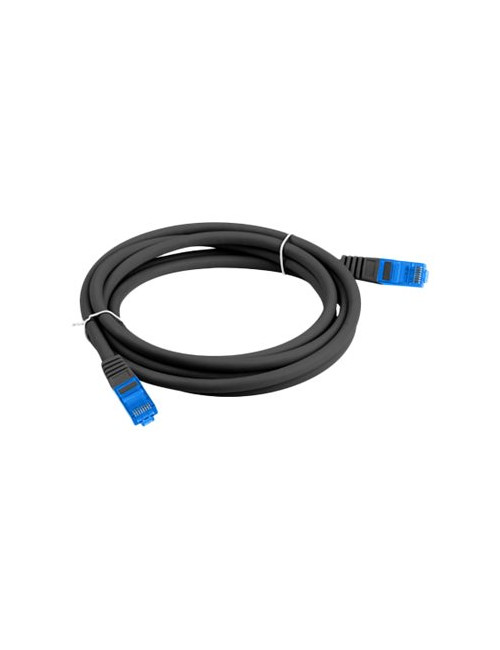 Lanberg Patchcord Cat.6A S/FTP LSZH CCA | PCF6A-10CC-0150-BK | 1.5 m