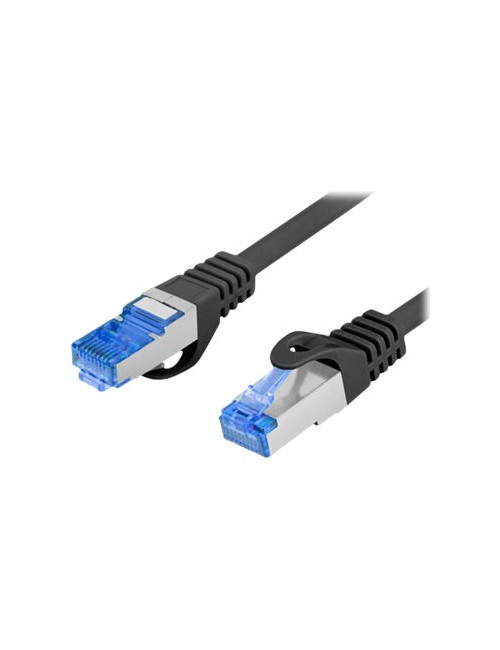 Lanberg Patchcord Cat.6A S/FTP LSZH CCA | PCF6A-10CC-0200-BK | 2 m