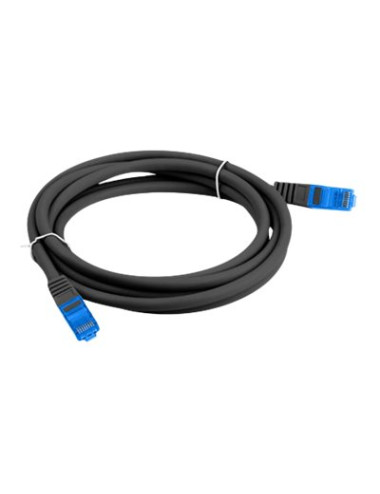 Lanberg Patchcord Cat.6A S/FTP LSZH CCA | PCF6A-10CC-0200-BK | 2 m