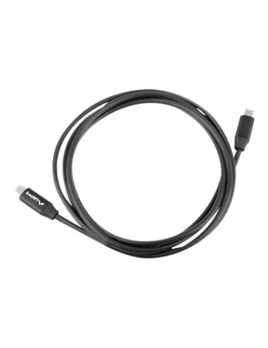 Lanberg USB-C 2.0 Cable, Quick Charge 4.0 | CA-CMCM-40CU-0018-BK | USB Type-C to USB Type-C | 1.8 m