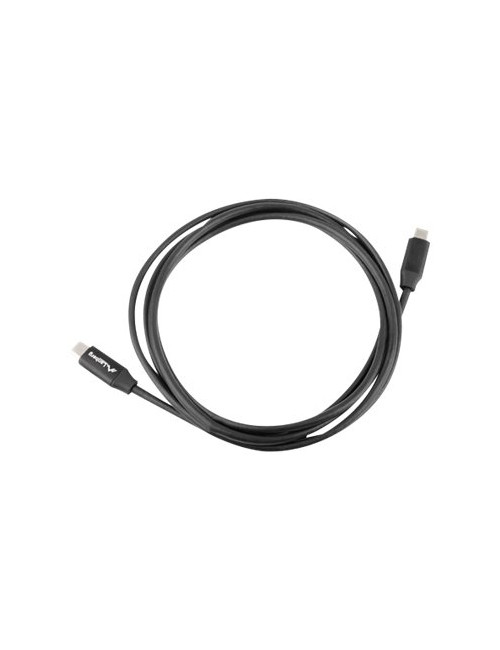 Lanberg USB-C 2.0 Cable, Quick Charge 4.0 | CA-CMCM-40CU-0018-BK | USB Type-C to USB Type-C | 1.8 m