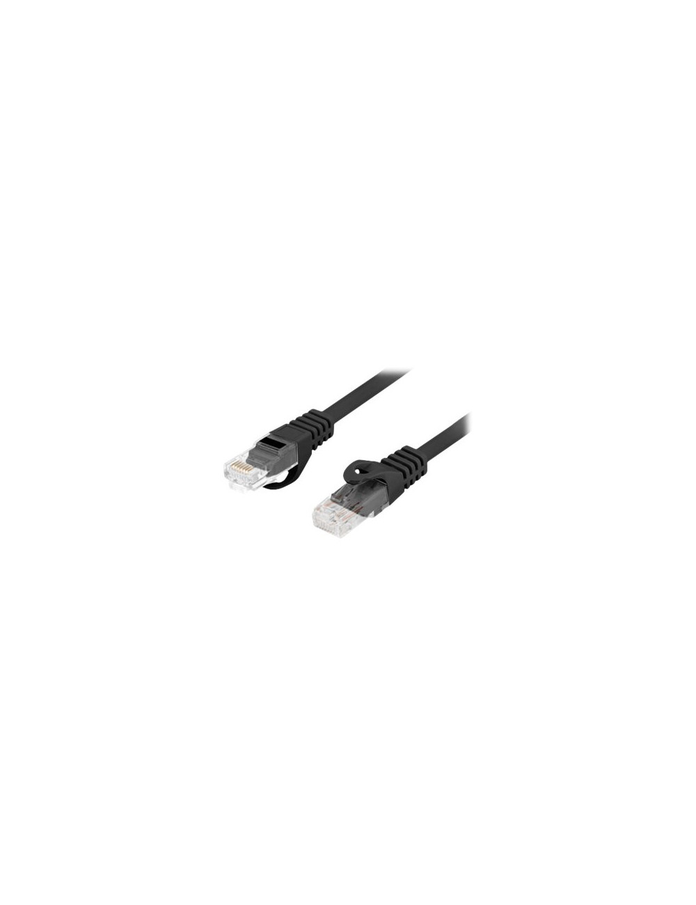 Lanberg Patchcord Cat.6 UTP LSZH CU | PCU6-10CU-0100-BK | 1 m