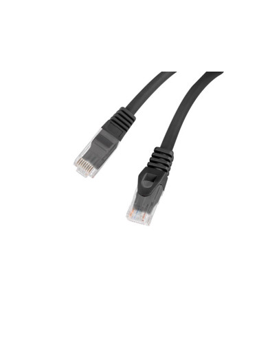 Lanberg Patchcord Cat.6 UTP LSZH CU | PCU6-10CU-0150-BK | 1.5 m