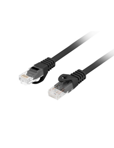 Lanberg Patchcord Cat.6 UTP LSZH CU | PCU6-10CU-0200-BK | 2 m