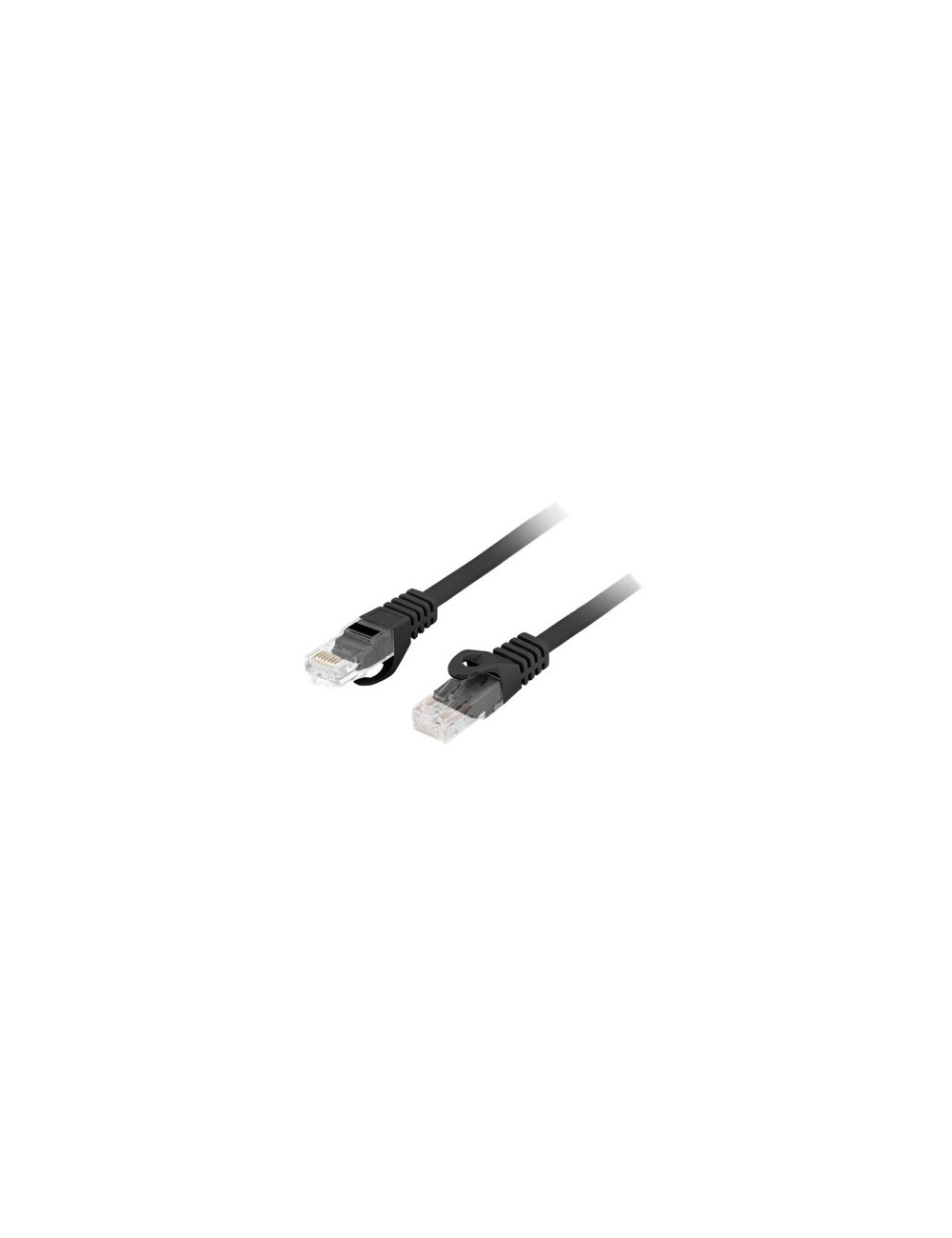 Lanberg Patchcord Cat.6 UTP LSZH CU | PCU6-10CU-1000-BK | 10 m