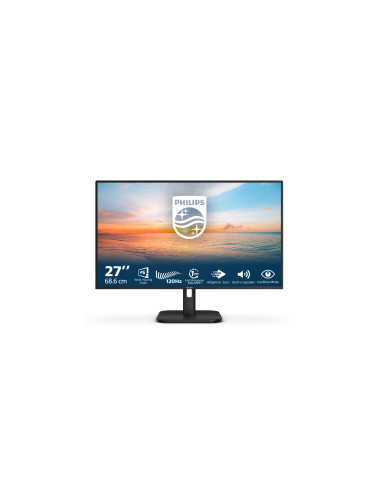 Philips 27E1N1200A/00 | 27 " | IPS | FHD | 16:9 | 120 Hz | 4 ms | 1920 x 1080 pixels | 300 cd/m | HDMI ports quantity 1 | Black