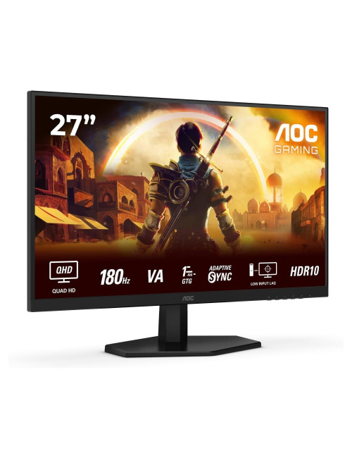 AOC Q27G42XNE | 27 " | VA | QHD | 16:9 | 180 Hz | 1 ms | 2560 x 1440 pixels | 300 cd/m | HDMI ports quantity 2 | Black