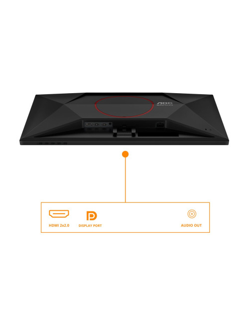 AOC Q27G42XNE | 27 " | VA | QHD | 16:9 | 180 Hz | 1 ms | 2560 x 1440 pixels | 300 cd/m | HDMI ports quantity 2 | Black