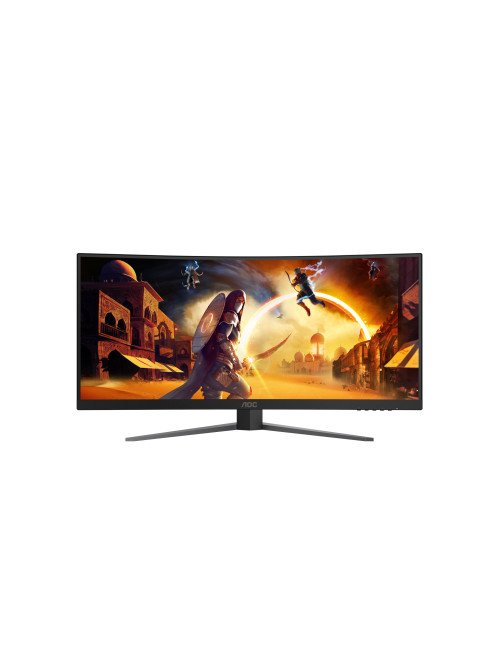 AOC CU34G4Z | 34 " | Fast VA | WQHD | 21:9 | 240 Hz | 1 ms | 3440 x 1440 pixels | 450 cd/m | HDMI ports quantity 2 | Black
