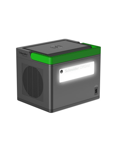 APC OffGrid Portable Power Station 730, 738Wh Lithium-ion, LCD, 2 CEE 7/3 Schuko outlets, Sinewave, 3 USB-A, 2 USB-C, Wireless C