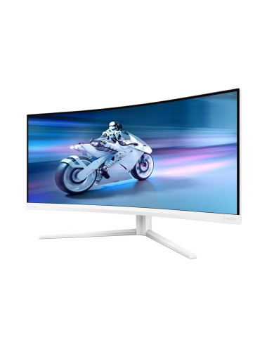 Philips 34M2C5501A/00 | 34 " | VA | WQHD | 21:9 | 180 Hz | 1 ms | 3440 x 1440 pixels | 300 cd/m | HDMI ports quantity 2 | White