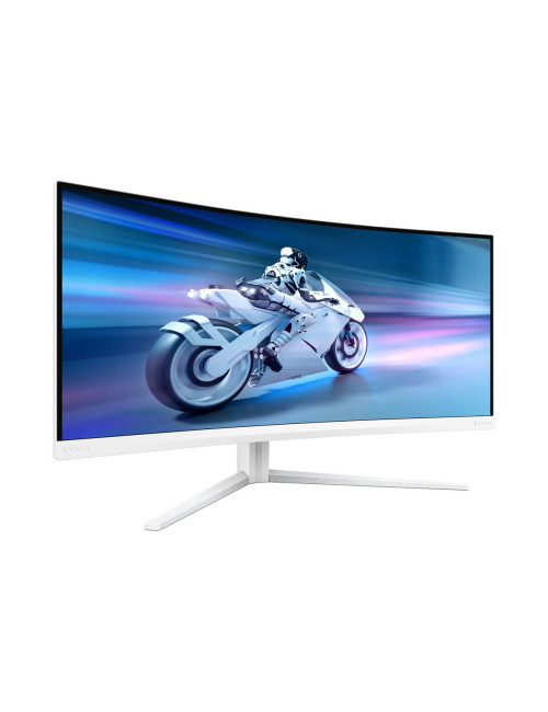 Philips 34M2C5501A/00 | 34 " | VA | WQHD | 21:9 | 180 Hz | 1 ms | 3440 x 1440 pixels | 300 cd/m | HDMI ports quantity 2 | White