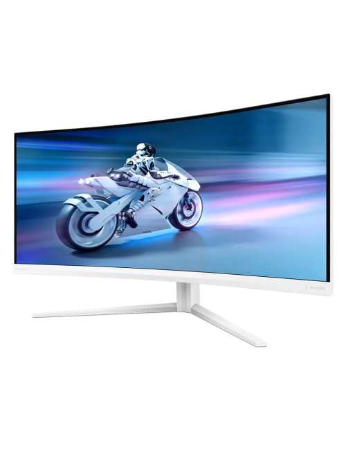 Philips 34M2C5501A/00 | 34 " | VA | WQHD | 21:9 | 180 Hz | 1 ms | 3440 x 1440 pixels | 300 cd/m | HDMI ports quantity 2 | White