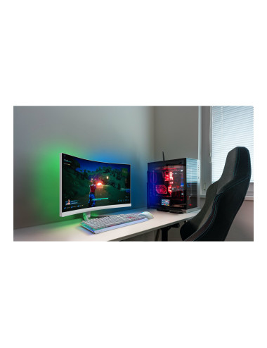 Philips 34M2C5501A/00 | 34 " | VA | WQHD | 21:9 | 180 Hz | 1 ms | 3440 x 1440 pixels | 300 cd/m | HDMI ports quantity 2 | White