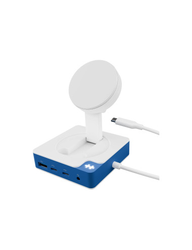 Hyper HyperDrive Flex MagCharge USB-C Hub, Blue | Hyper