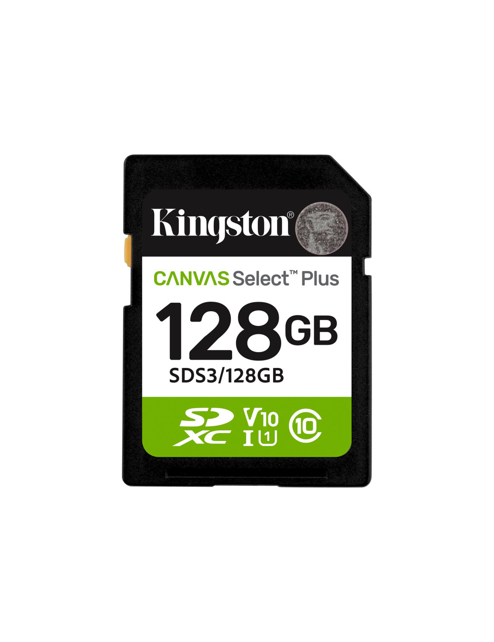 Kingston Select Plus | 128 GB | SD | Flash memory class Class 10, UHS-I, U1/U3, Video Class 10/30