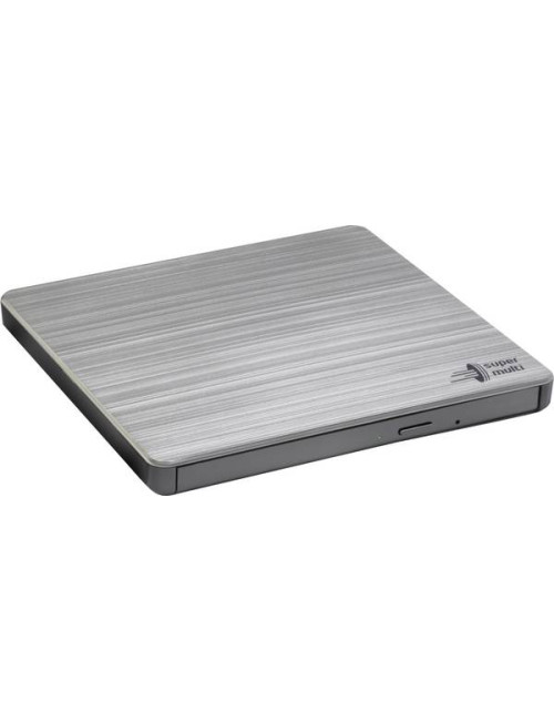 H.L Data Storage | Ultra Slim Portable DVD-Writer | GP60NS60 | Interface USB 2.0 | DVD R/RW | CD read speed 24 x | CD write spee