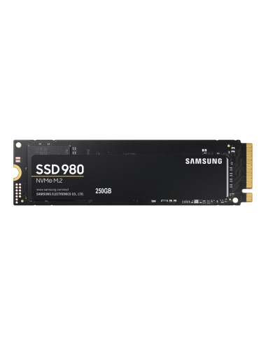 Samsung | V-NAND SSD | 980 | 250 GB | SSD form factor M.2 2280 | Solid-state drive interface M.2 NVME | Read speed 2900 MB/s | W