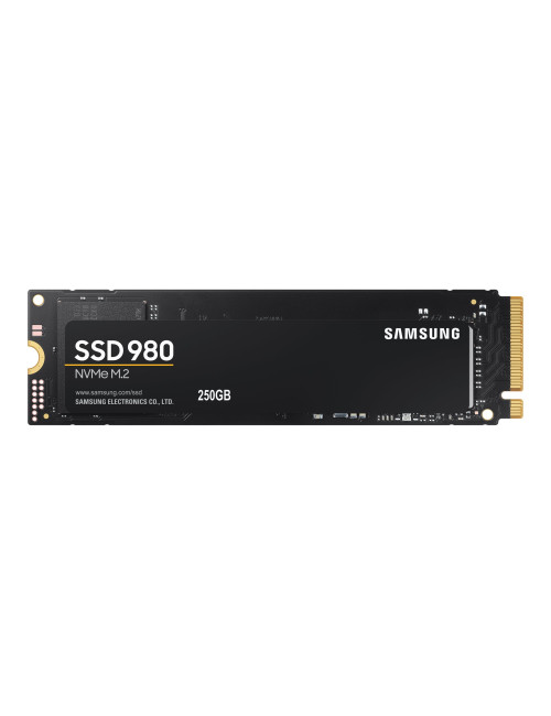 Samsung | V-NAND SSD | 980 | 250 GB | SSD form factor M.2 2280 | Solid-state drive interface M.2 NVME | Read speed 2900 MB/s | W