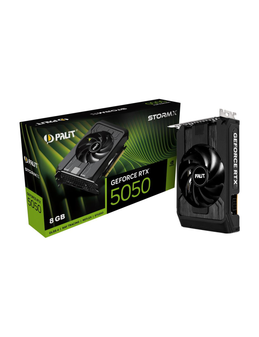Graphics Card|PALIT|NVIDIA GeForce RTX 5050|8 GB|GDDR6|128 bit|PCIE 5.0 16x|Single Slot Fansink|NE65050019P1-GB2070F