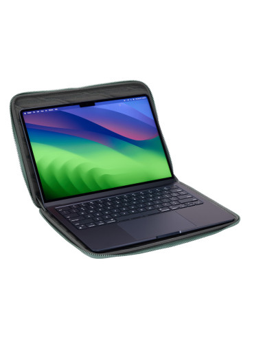 Thule Gauntlet | Fits up to size 14 " | MacBook Sleeve | Hazy green